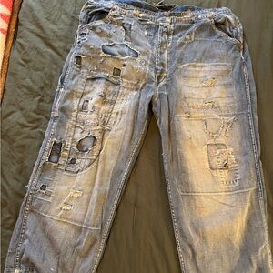 Magnolia Pearl Distressed Blue Jeans